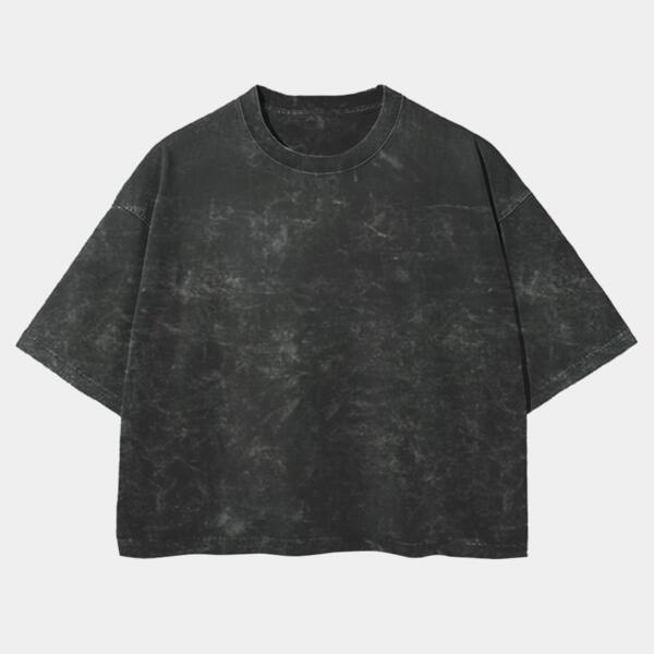 Playera Boxy Fit Mineral Wash 265 grs 🔥 NEW PRODUCT 🔥 Miniatura